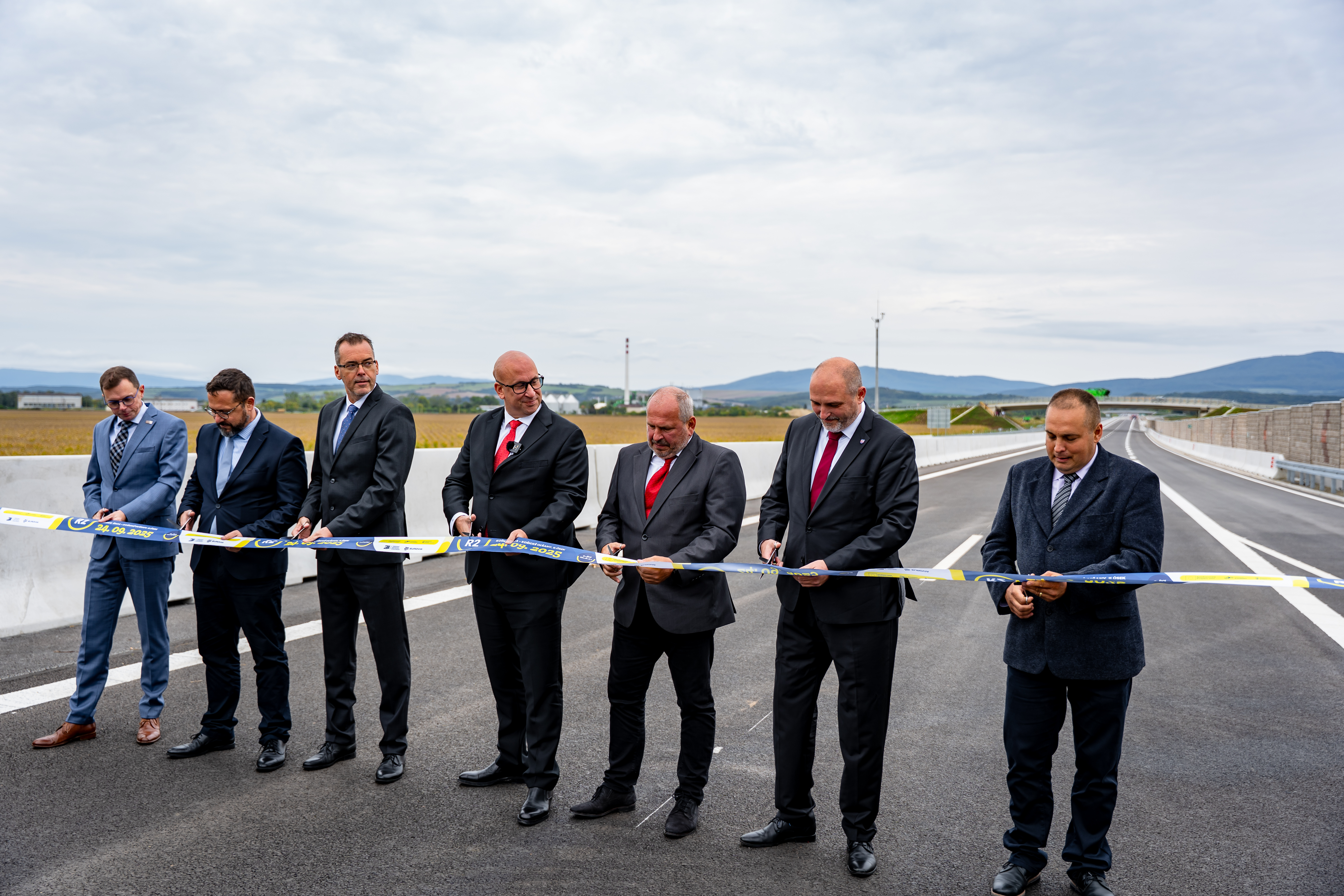 Slavnostne otvorenia useku rychlostnej cesty R2 Kosice, Saca  Kosicke Olsany II. usek -42